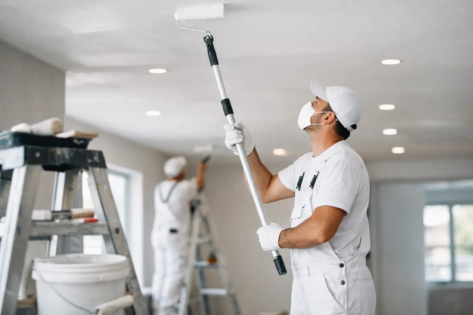 {title} | Excellence Réno Suisse Combien coûte la peinture d’un plafond pro ?