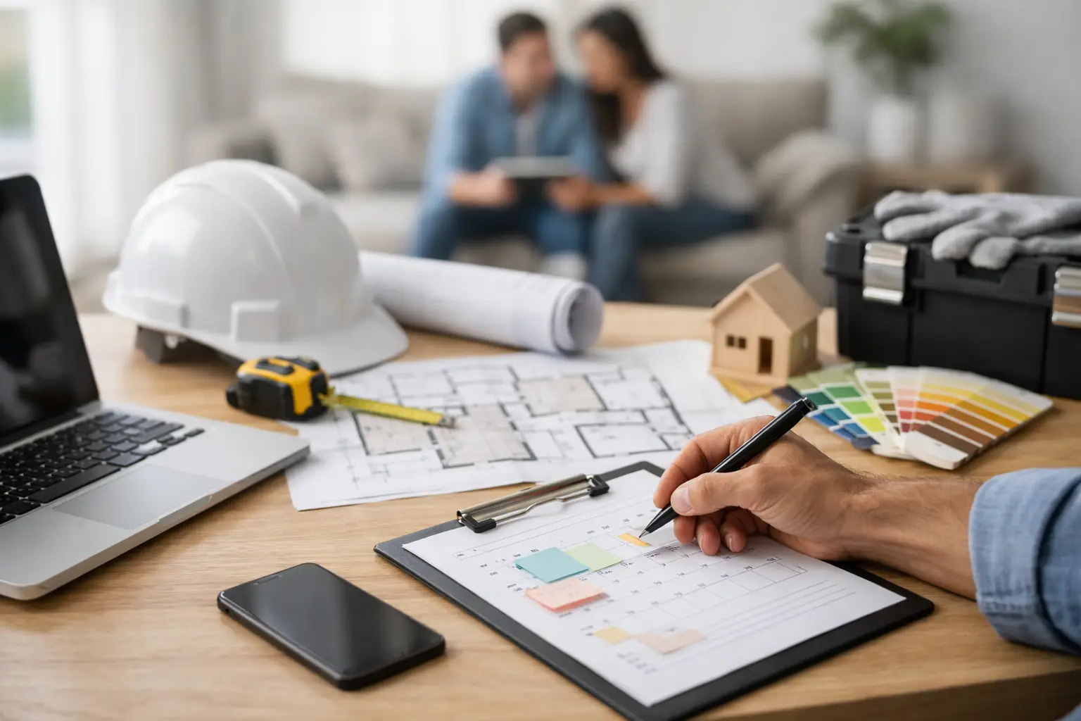 {title} | Excellence Réno Suisse Comment organiser vos travaux sans stress